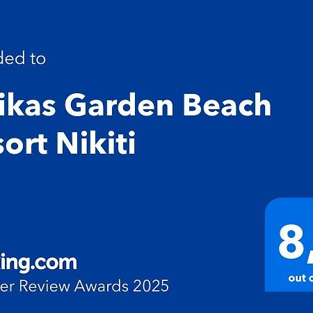 Finikas Garden Beach Resort Nikiti Extérieur photo