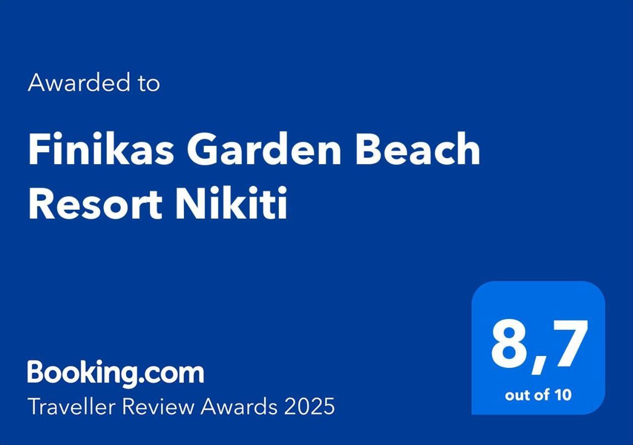 Finikas Garden Beach Resort Nikiti Extérieur photo